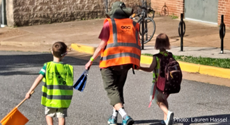 Support the walking school bus