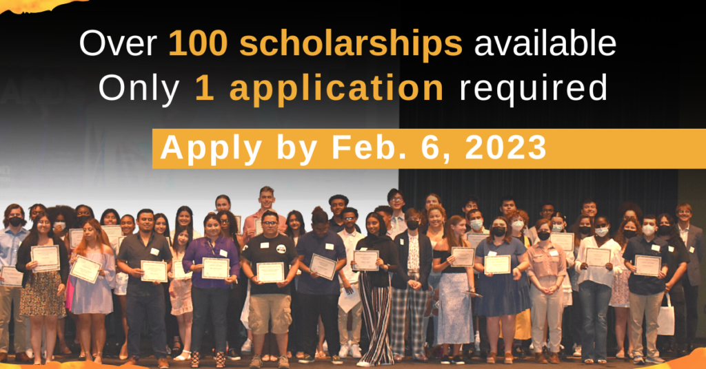 Apply for 2023 scholarships by Feb 6 2023