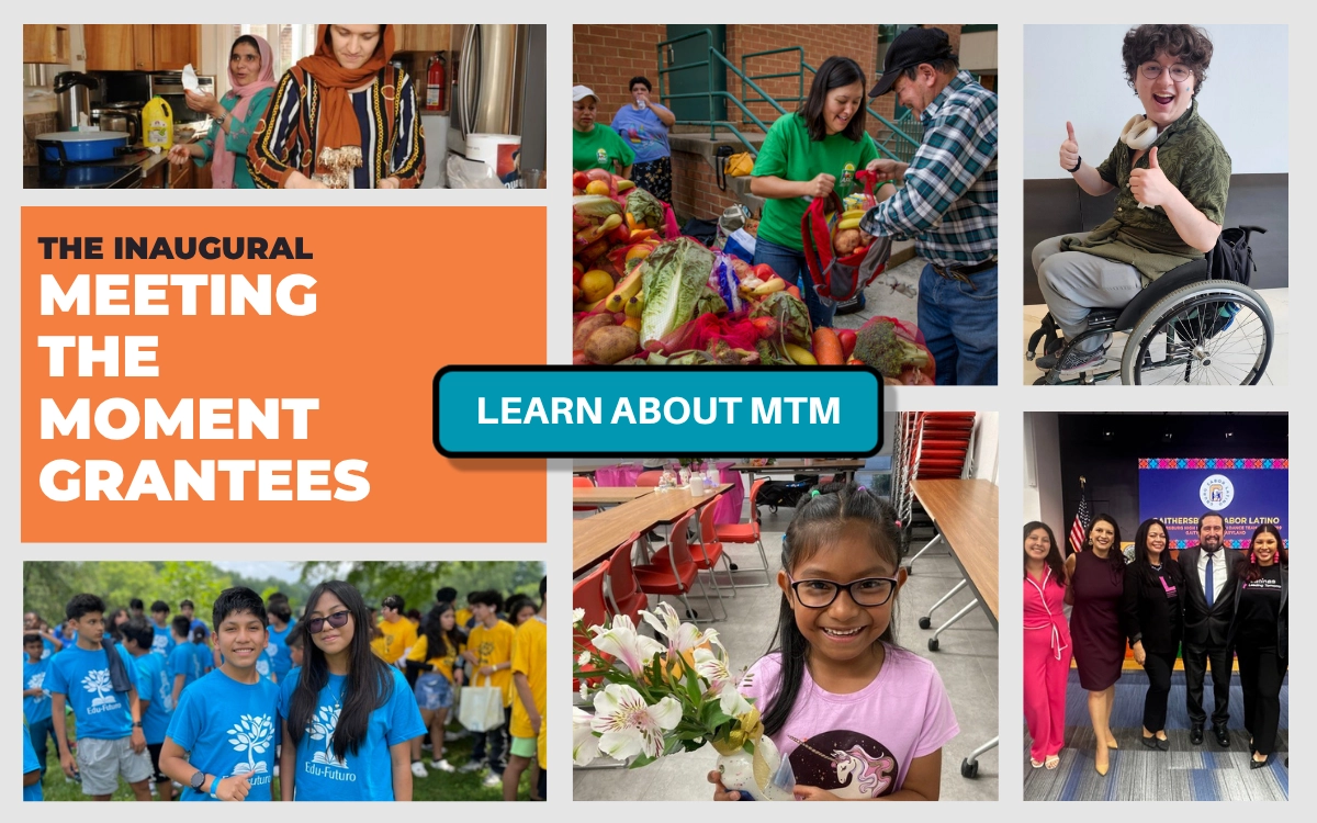Meeting the Moment Grantees